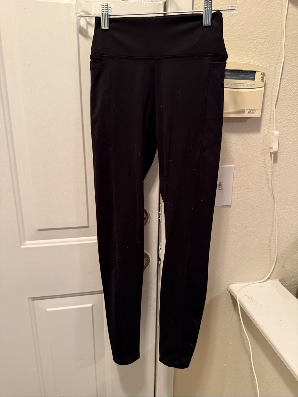 PINK Victoria's Secret Black High-Waist Leggings
